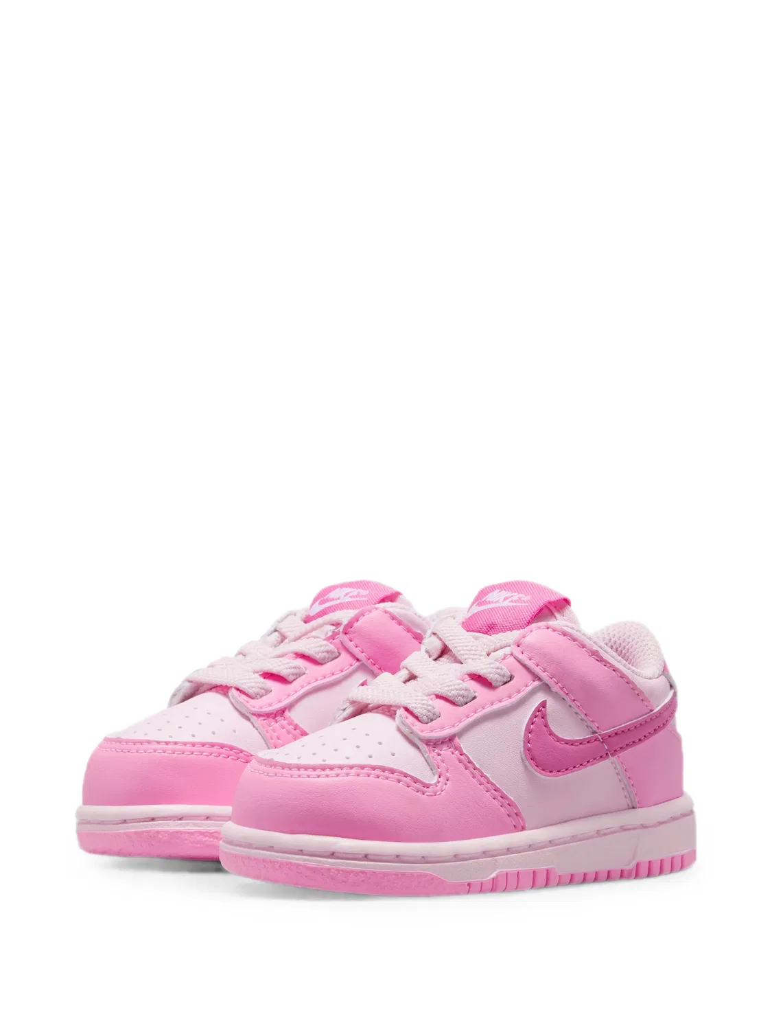 Кроссовки Dunk Low Nike Kids, розовый — фото 2