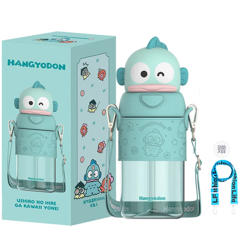 Детская кружка с крышкой 620 мл My Melody Water Cup Sanrio, Multicolor — фото 3