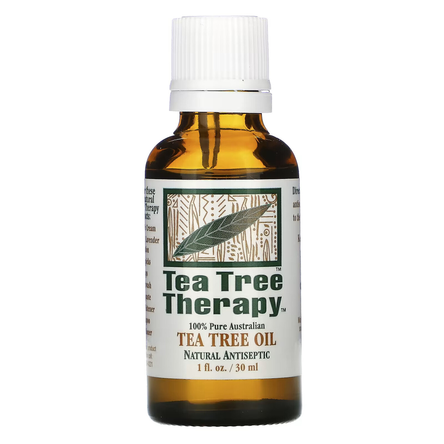

Tea Tree Therapy, масло чайного дерева, 30 мл (1 жидк. унция)