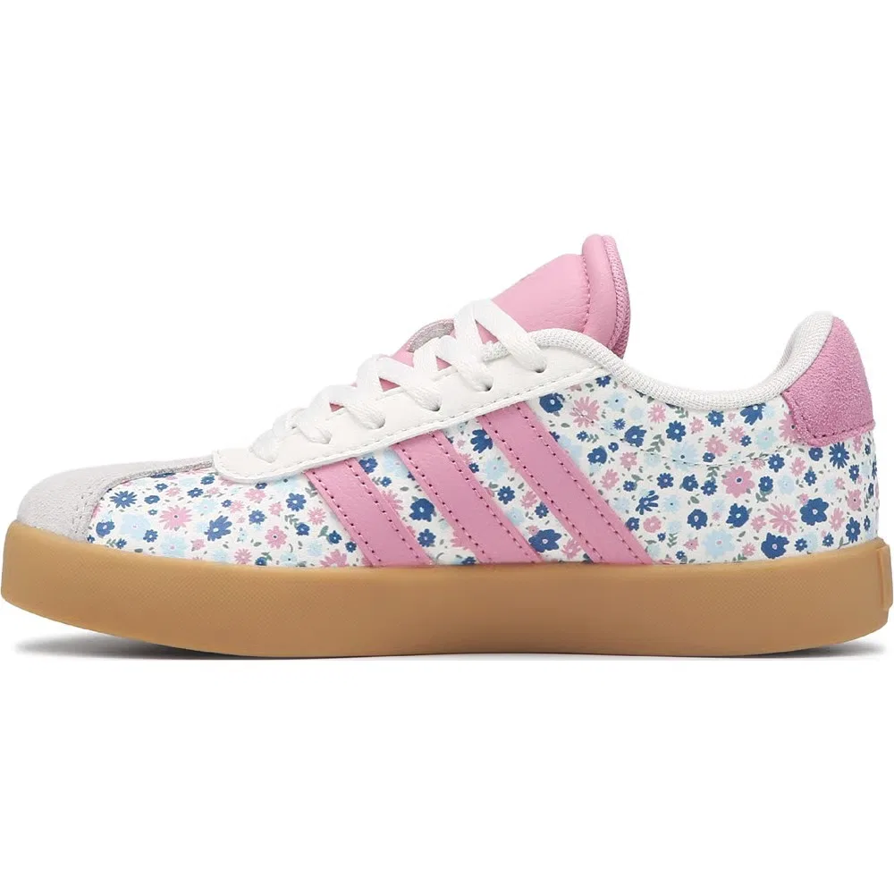 Детские кроссовки VL Court 3.0 Adidas, White — фото 3