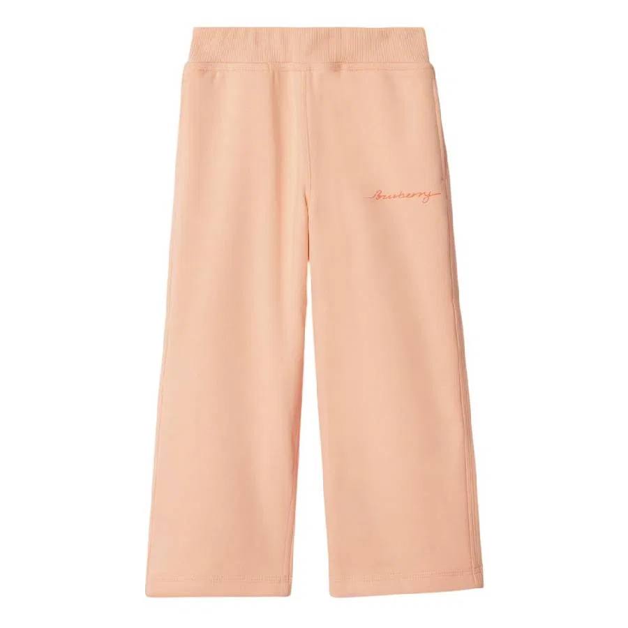 Брюки спортивные хлопковые с логотипом Carven Burberry, Plush