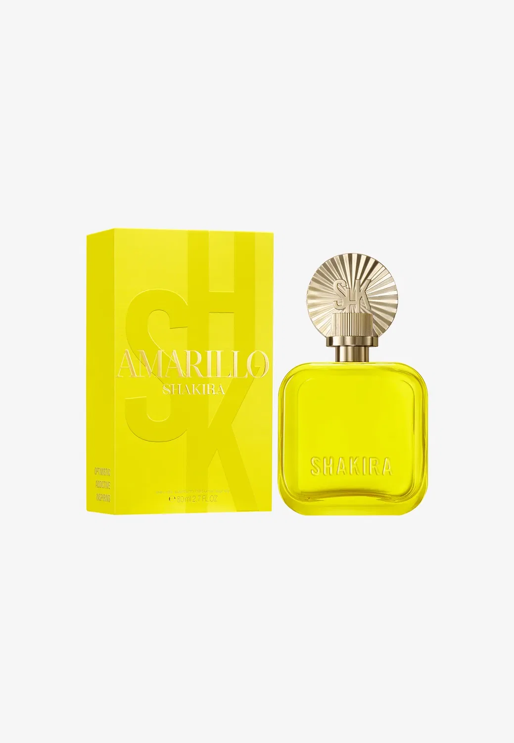 Amarillo edp - eau de parfum Shakira Perfumes, 80 мл — фото 2