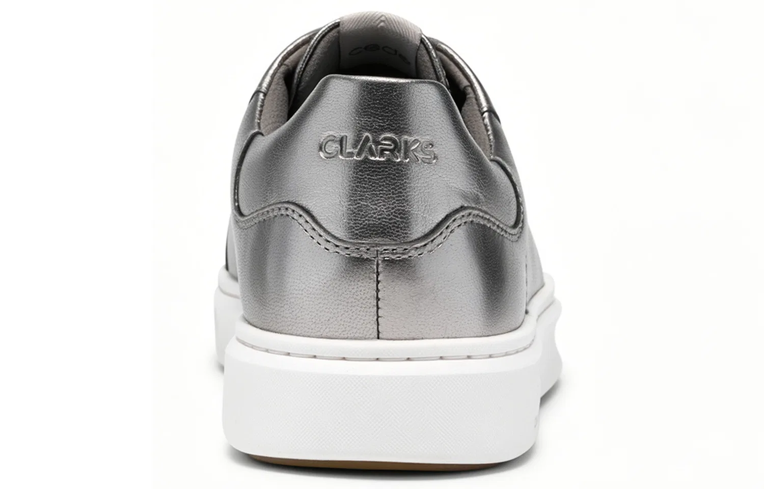 Детские кеды Clarks Silver для скейтбординга низкие — фото 4
