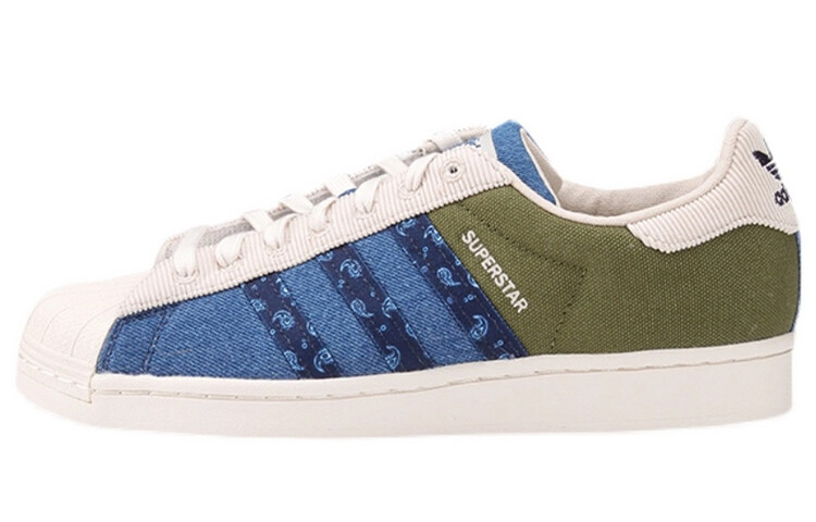 

Кроссовки Adidas Originals Superstar Olive Denim