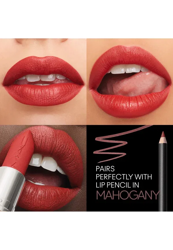 Губная помада матовая Ximal Silky Matte Lipstick Mac, chili, 1.7 г, цвет chili — фото 2