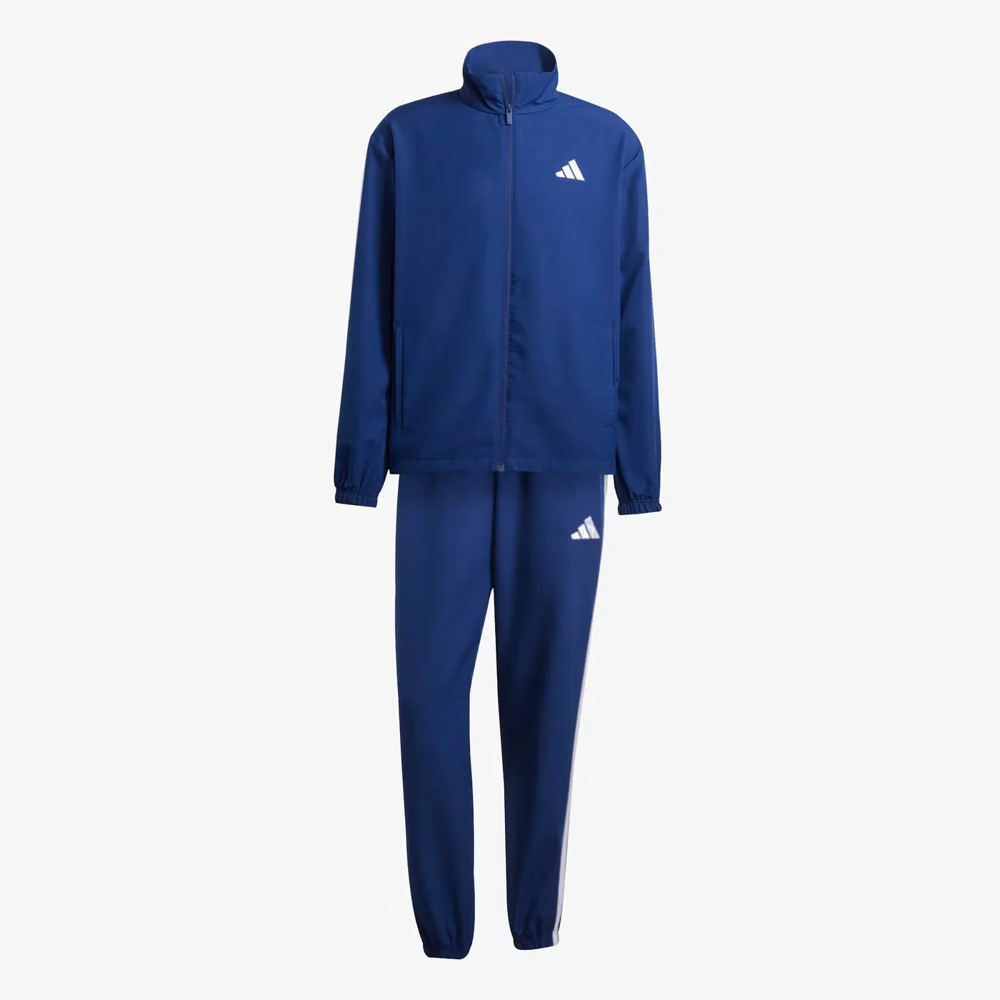 Спортивный костюм с молнией 3-Stripes Adidas, темно-синий — фото 2