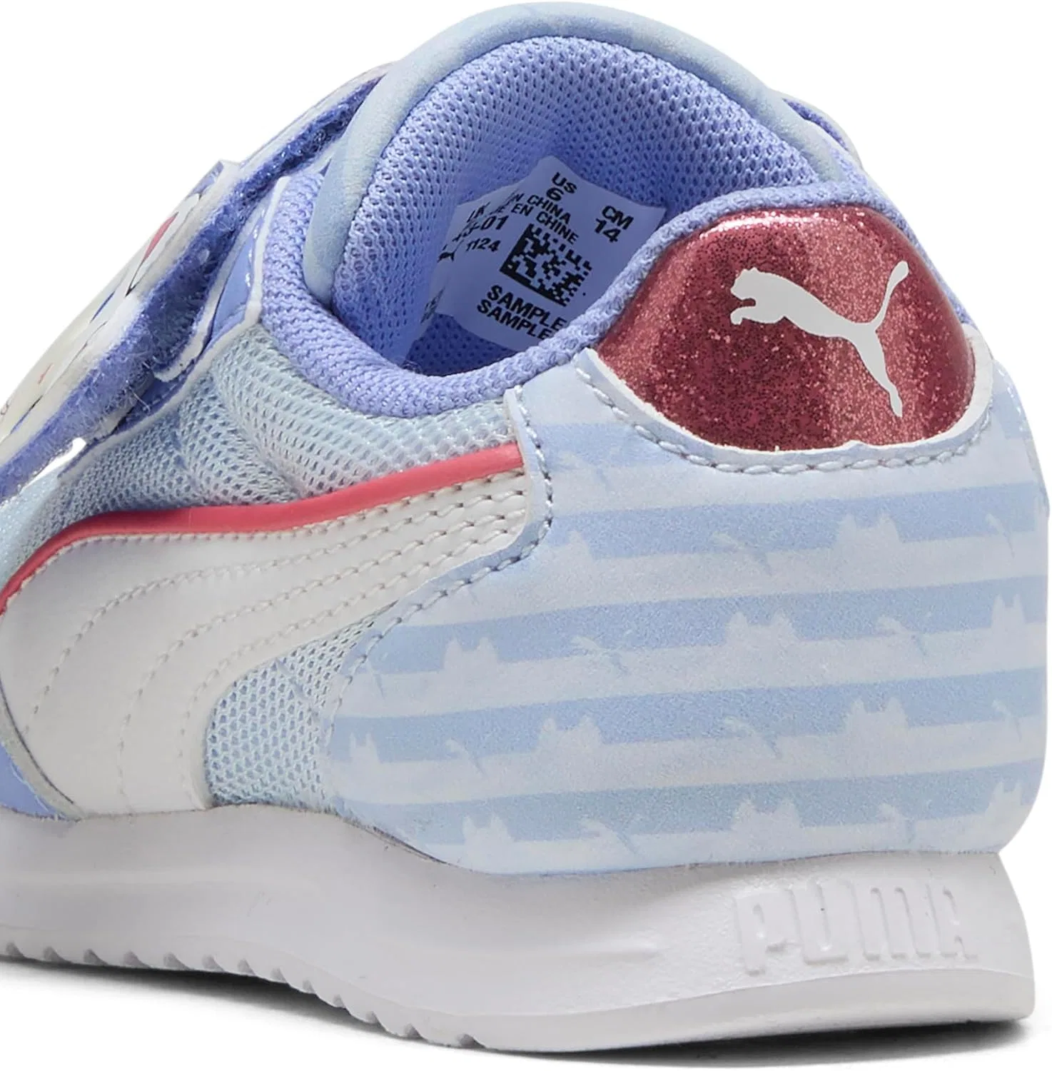 Детские кроссовки для девочек Gabby's Dollhouse PUMA, Intense Lavender-Puma White-Wild Pink — фото 3