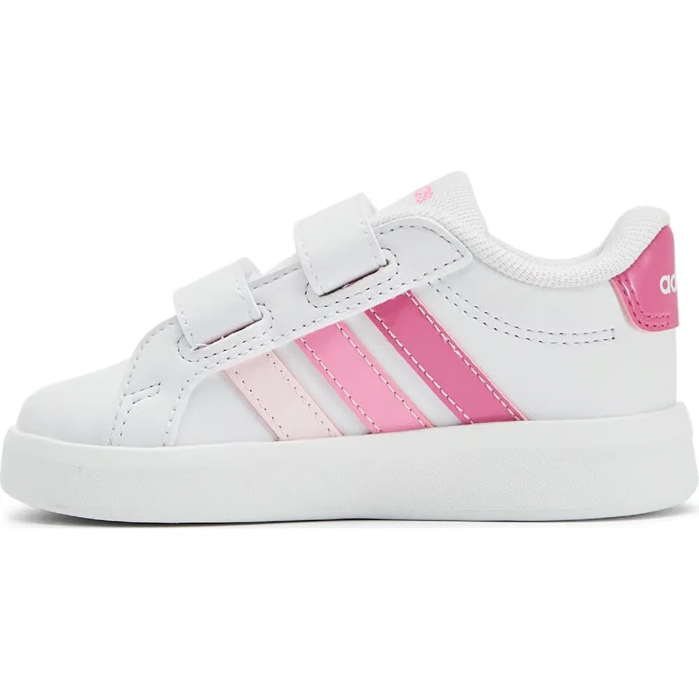 Детские кроссовки Grand Court 3.0 для малышей Adidas, White — фото 3
