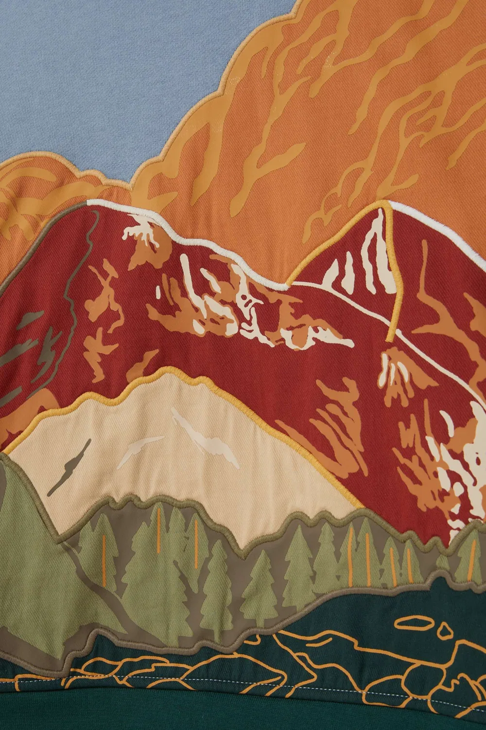 Свитшот хлопковый Mountain Stella McCartney — фото 4
