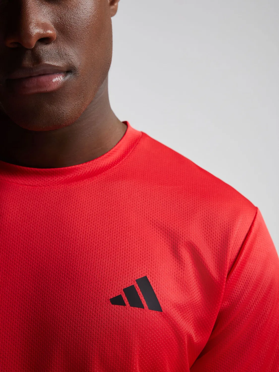 Футболка тренировочная Workout Essentials adidas, красный — фото 4