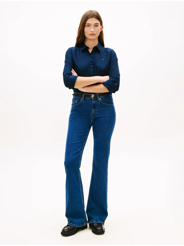 Джинсы клеш Mid Wash Flare TOMMY HILFIGER, Blue