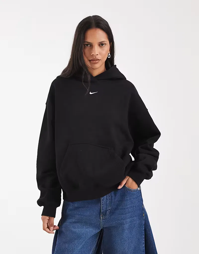 Худи Nike Studio Fleece, черный