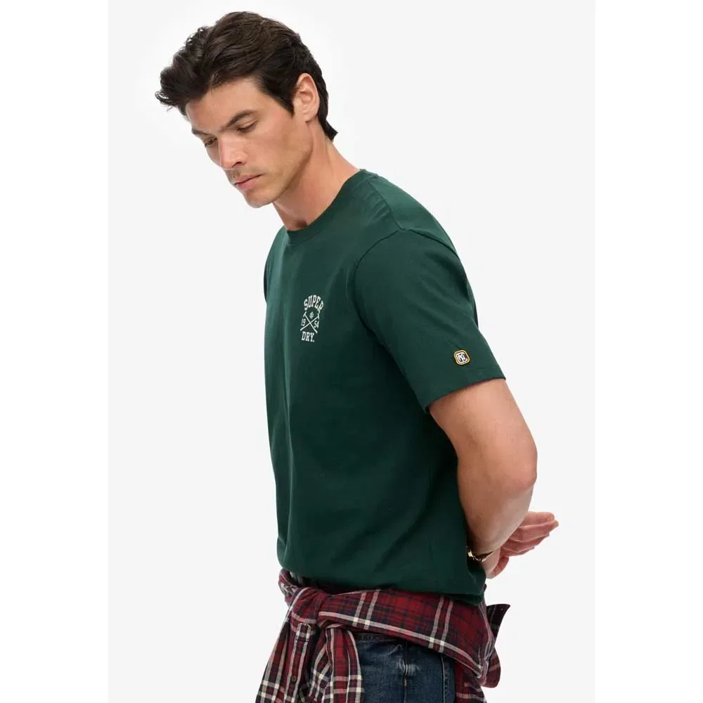 Мужская футболка с принтом Athletic Club Superdry, Green — фото 3
