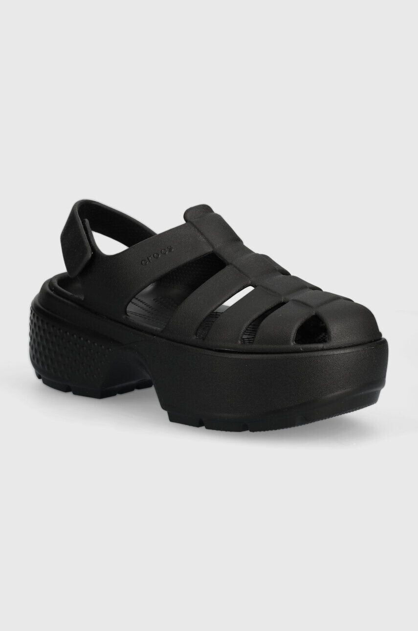 Сандалии Crocs Stomp Fisherman, черный