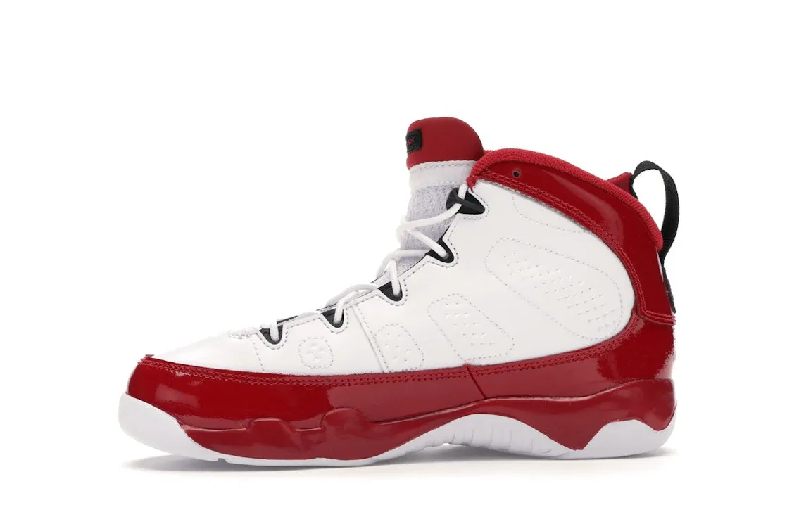 Детские кроссовки Lifestyle Jordan 9 Retro Jordan, White/Black-Gym Red — фото 3
