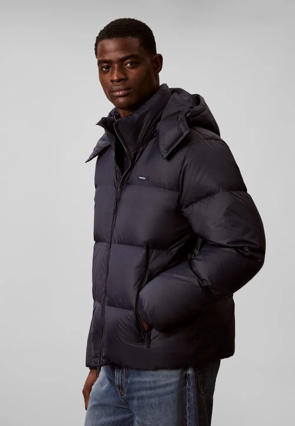 Пуховая куртка Calvin Klein, Dark Sapphire — фото 4