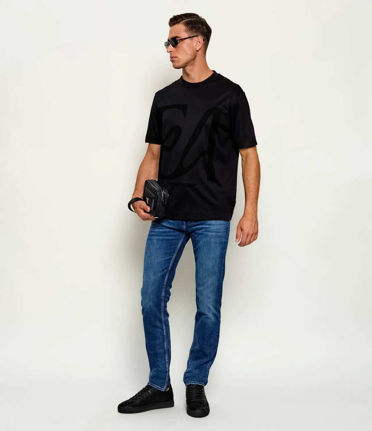 Джинсы slim fit C-Delaware Boss, темно-синий — фото 2