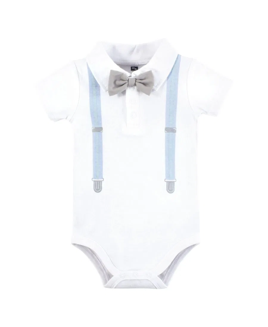 Комплект боди из хлопка с коротким рукавом Hudson Baby, Gator Polo — фото 3
