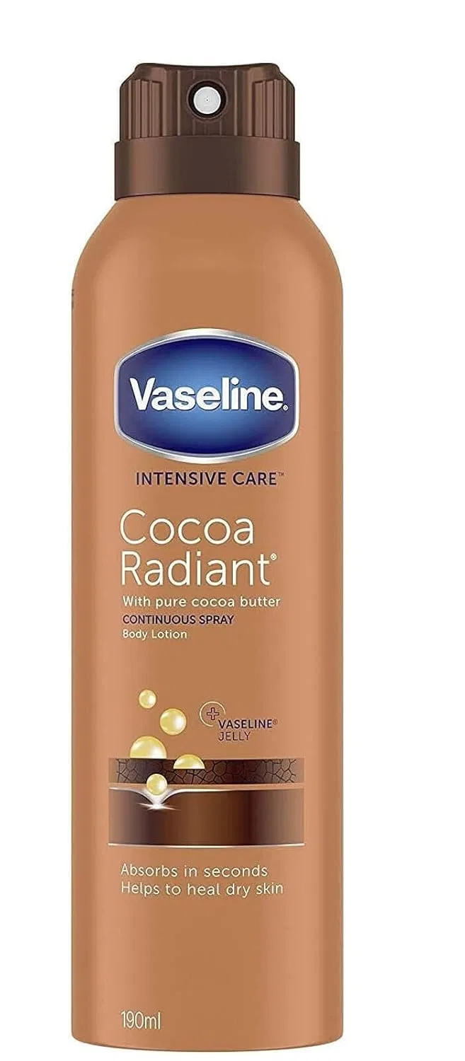 Лосьон для тела спрей Vaseline Cocoa Radiant, 3x190 мл