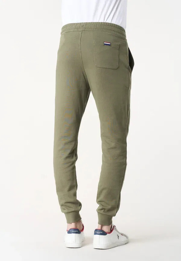 Брюки хлопковые Tracksuit bottoms U.S. Polo Assn., зеленый — фото 3