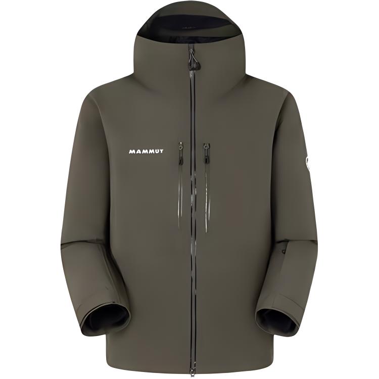 

MAMMUT Ветровка мужская водонепроницаемая ветрозащитная дышащая, Mountain Shadow Green