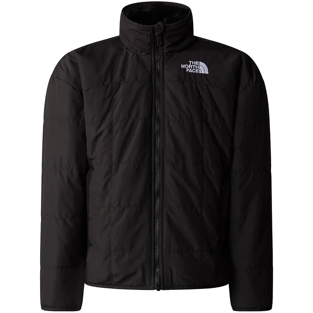 Детская куртка для девочек с утеплителем Reversible Shasta The north face, Black — фото 4