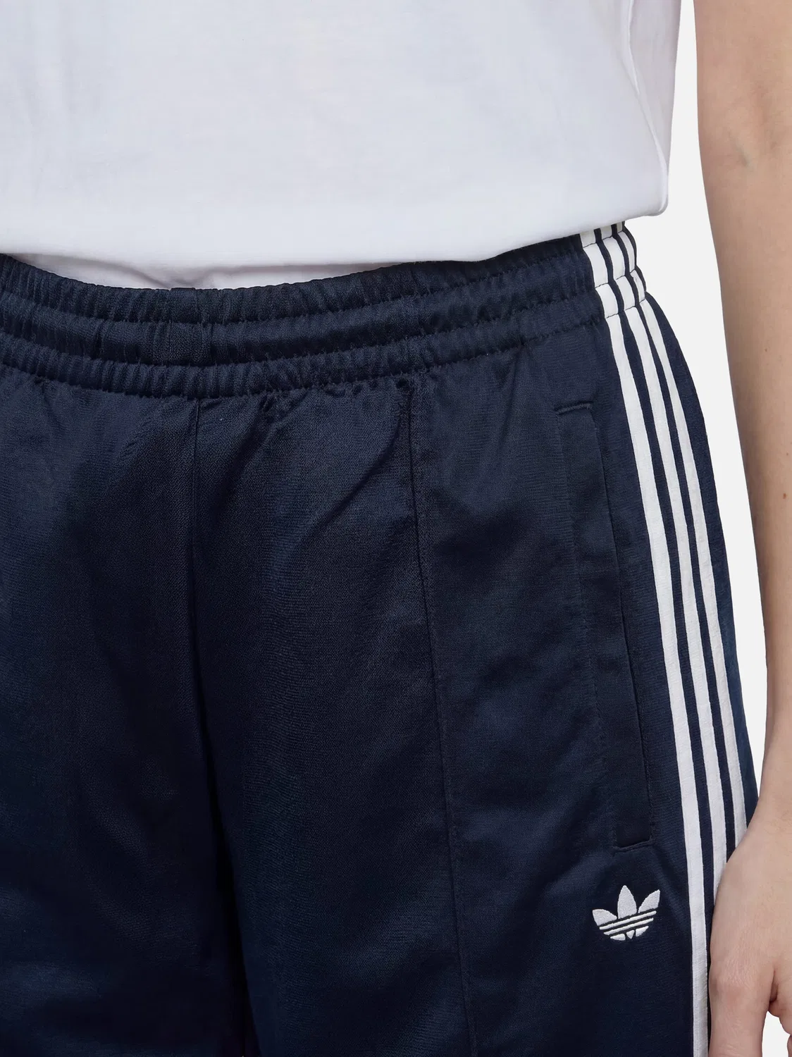 Женские спортивные брюки с тремя полосками Adidas Originals, Navy — фото 2