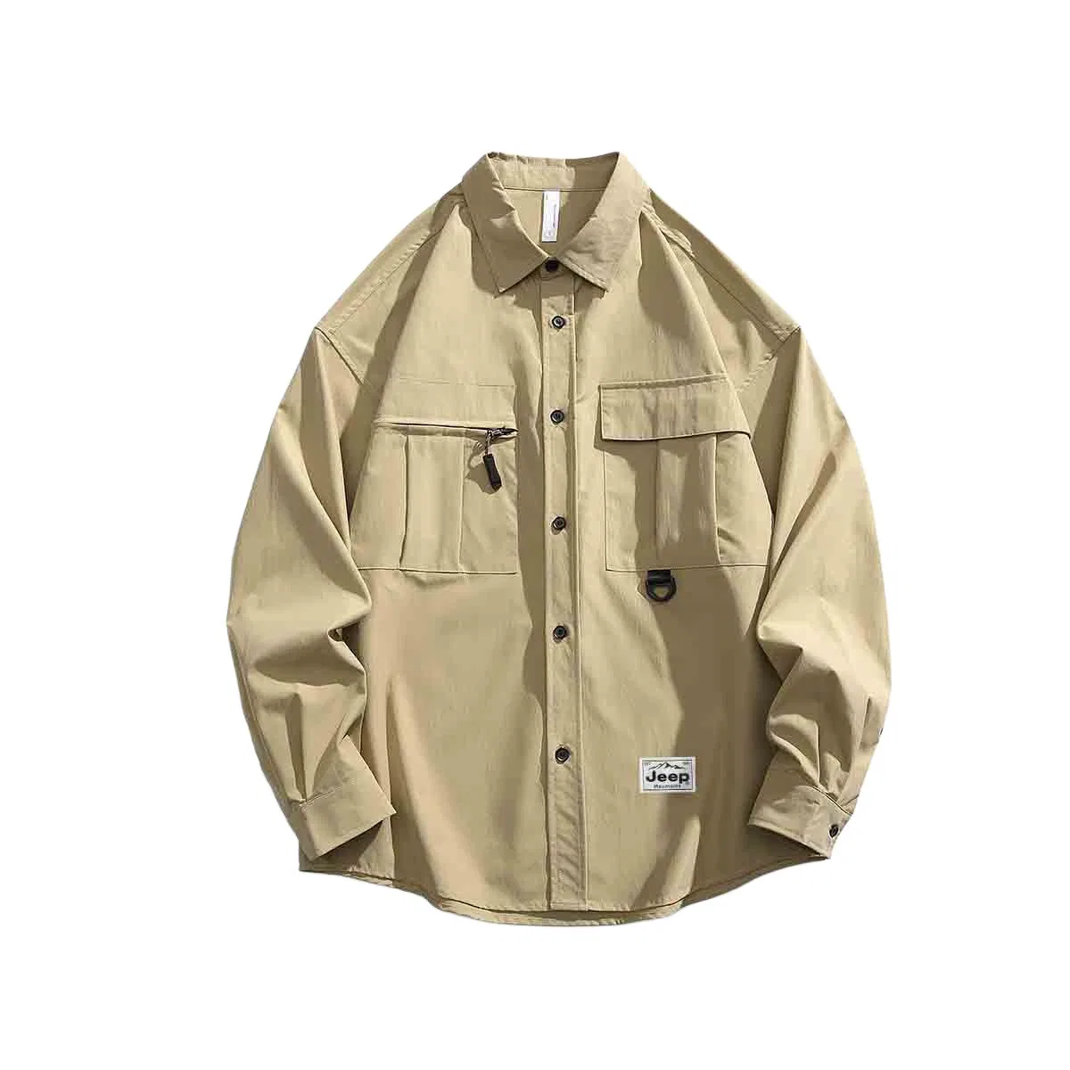 Детская рубашка повседневная с воротником Jeep, Yellow Khaki