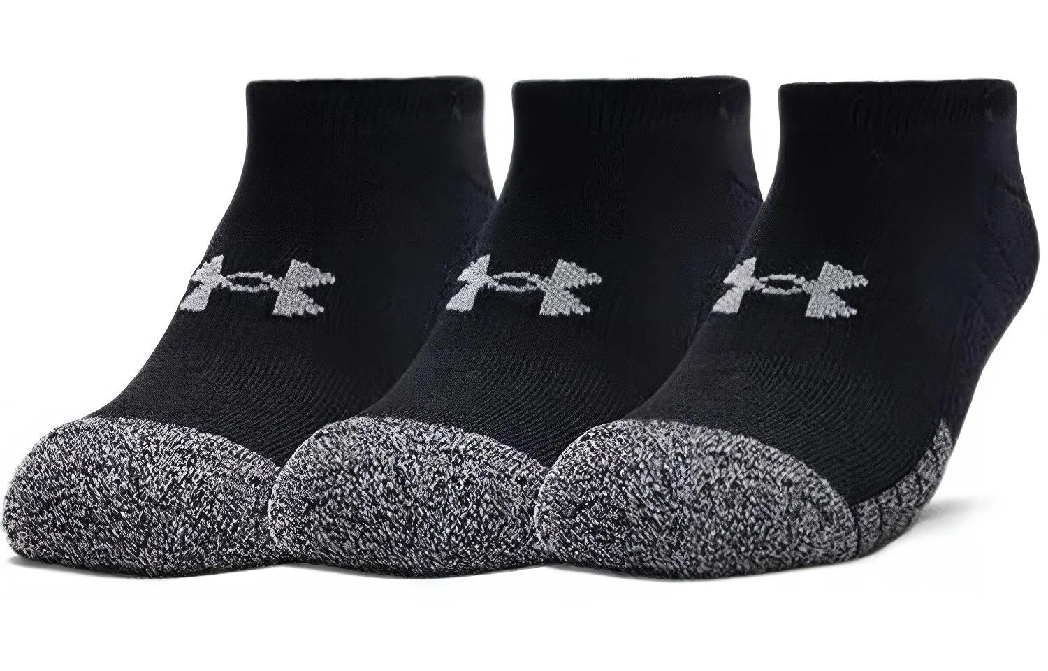 Детские носки-невидимки, комплект из 3 пар, Under Armour, Black