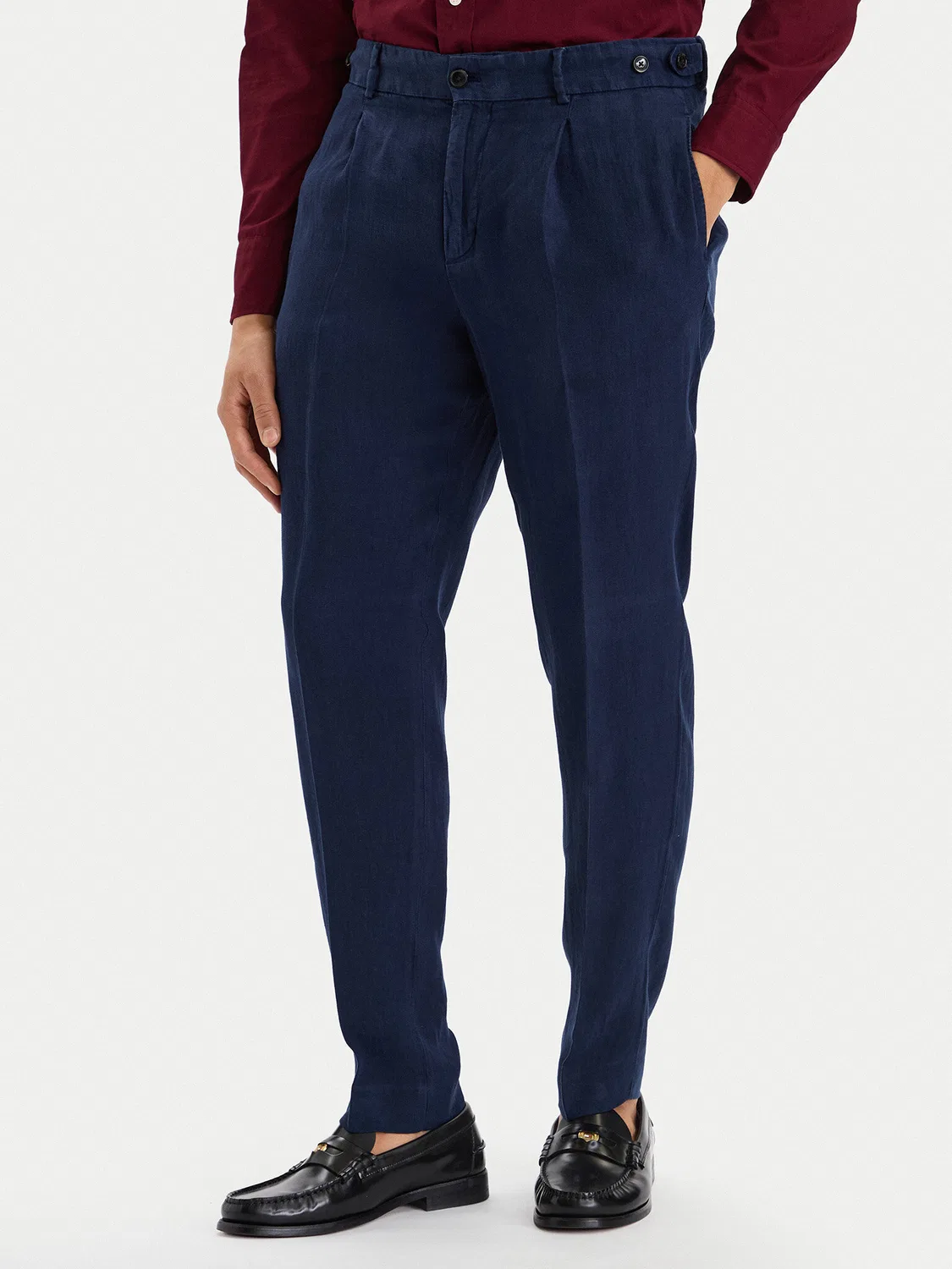 Мужские брюки стандартного кроя Smart Casual Tommy Hilfiger, темно-синий