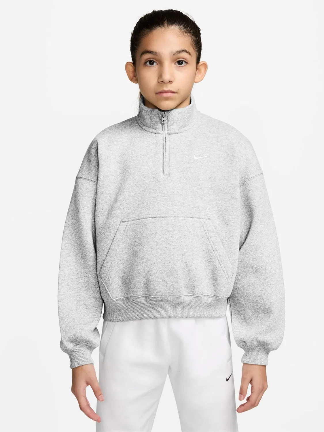 Толстовка Nike Studio Fleece Oversize Nike, Birch White