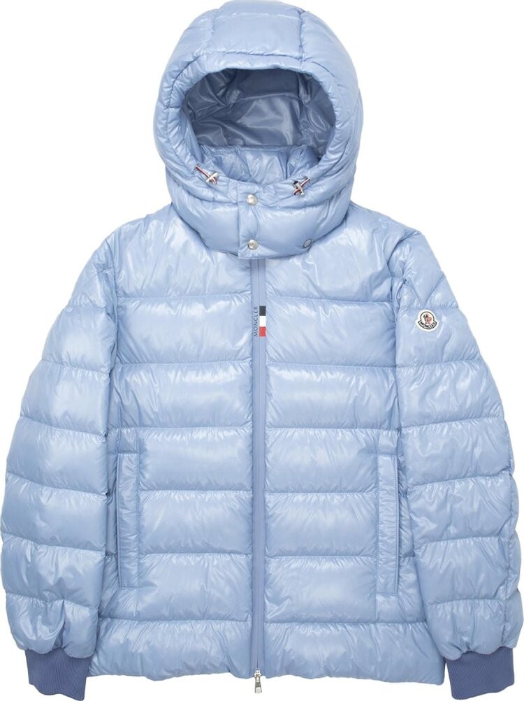 

Пуховик Moncler Cuvellier Shiny Puffer Jacket 'Blue', синий