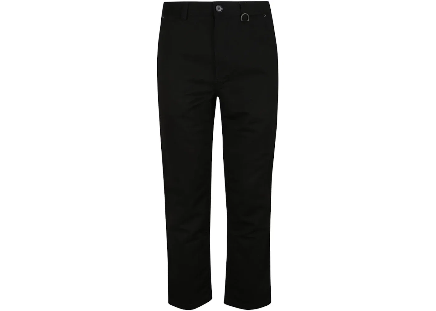 Мужские брюки прямого кроя с кольцом D Burberry, Black