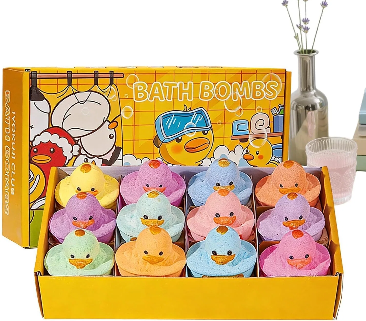 Бомбочки для ванны с игрушками 12 шт, Generisch, 860 г