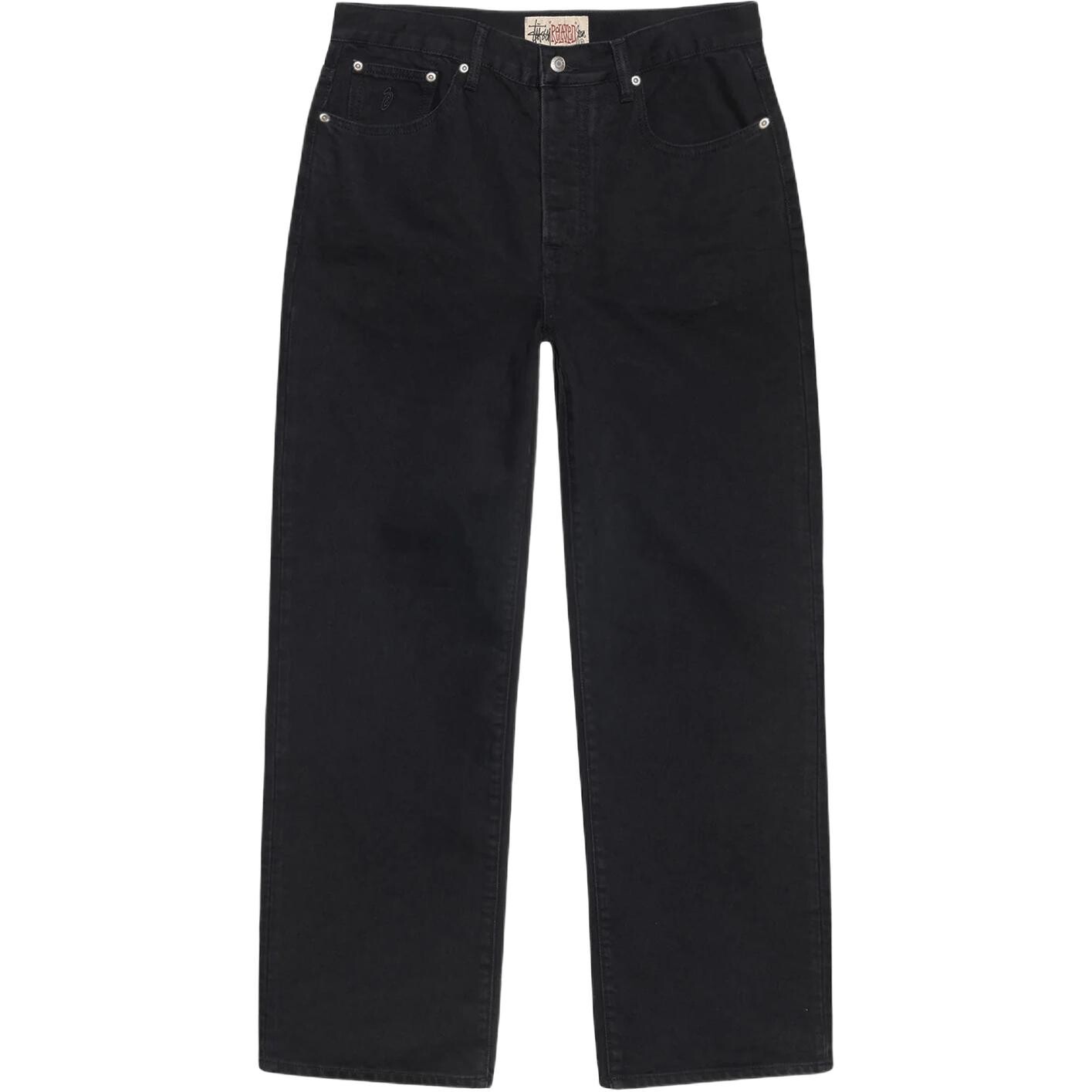 

Свободные джинсы из денима Stussy, синий