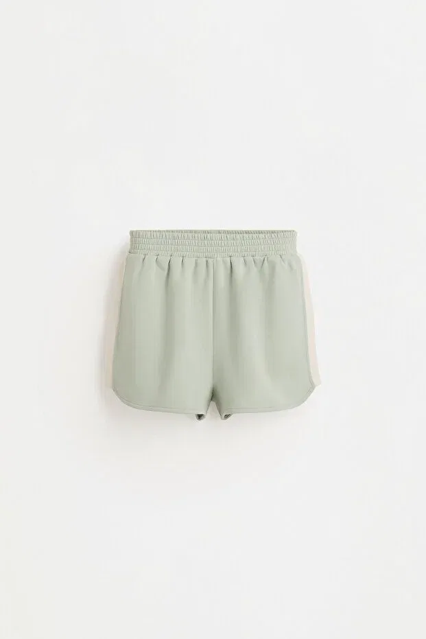 Детские спортивные шорты для девочек свободного кроя Lefties, Mint Green