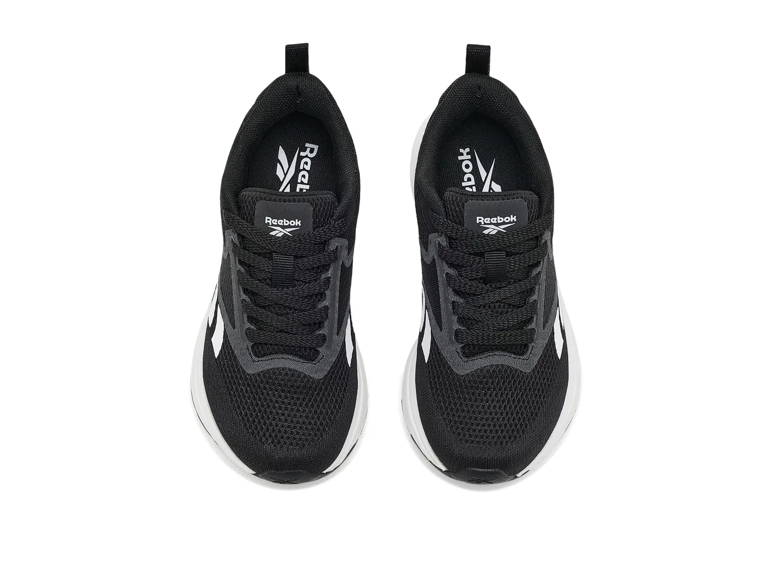Кроссовки Aniwa (для маленьких и больших детей) Reebok Kids, Black/White — фото 3