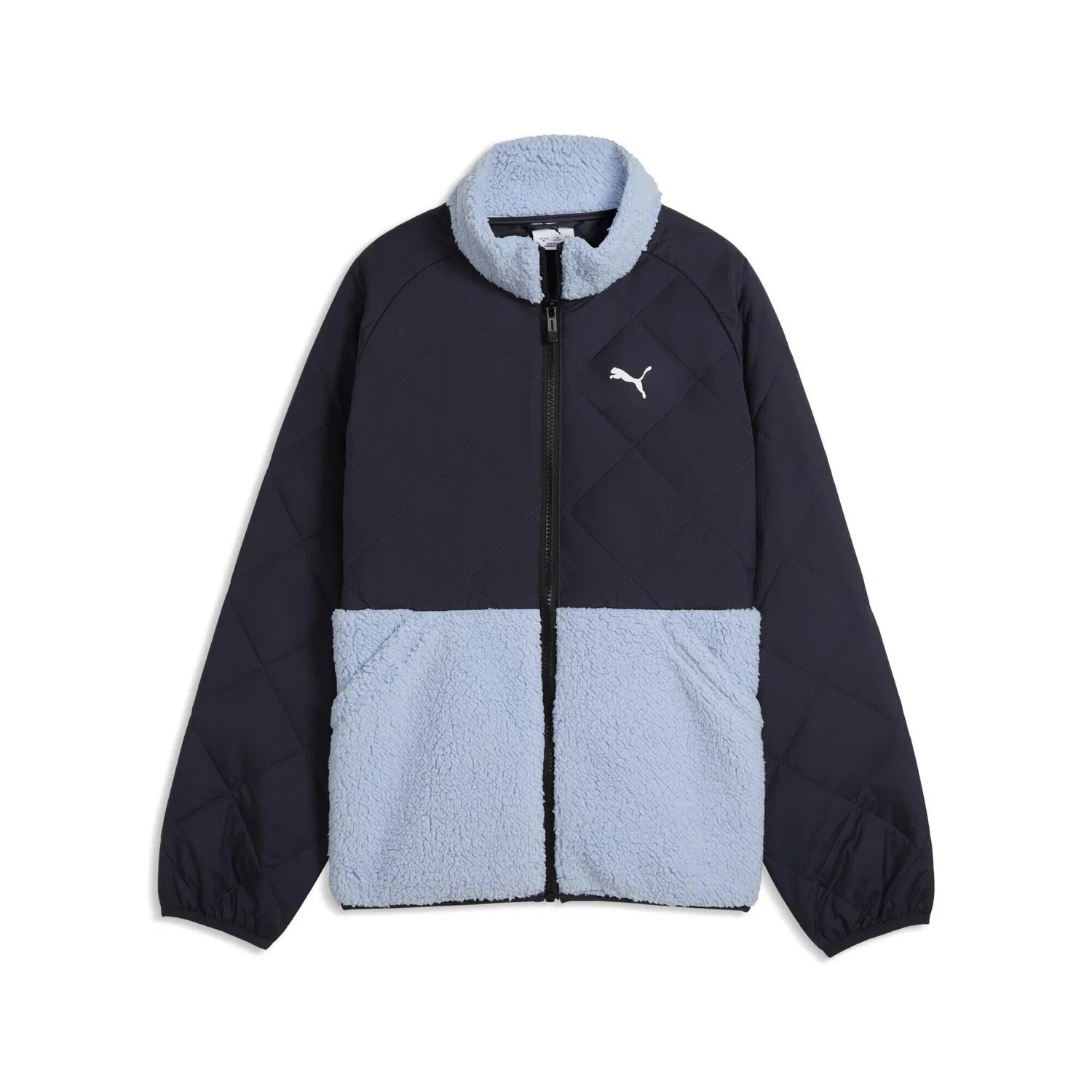 Детское утепленное пальто-стеганая куртка Relaxed Steppjacke Puma, Navyblau