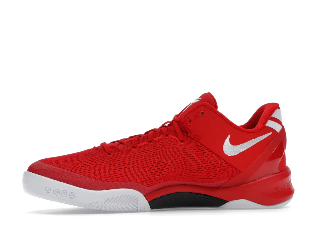 Детские кроссовки для активного спорта Nike Kobe 8, University Red/White/University Red — фото 3