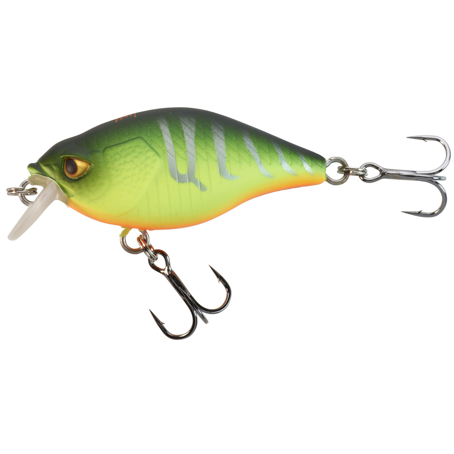 

Воблер Crankbait Shallow Runner WXM CRKSR 40 F Firetiger CAPERLAN, неоновый темно-зеленый/неоновый желтый/неоновый кроваво-оранжевый