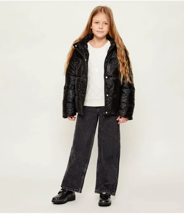 Детские ботинки Michael Kors Kids, черный — фото 2