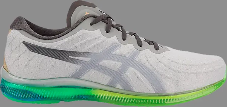 

Кроссовки gel quantum infinity 'grey green' Asics, серый