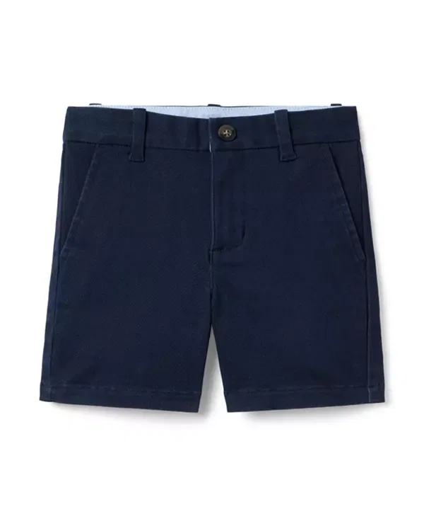 Детские шорты для мальчиков хлопковые The Twill Short Janie And Jack, темно-синий