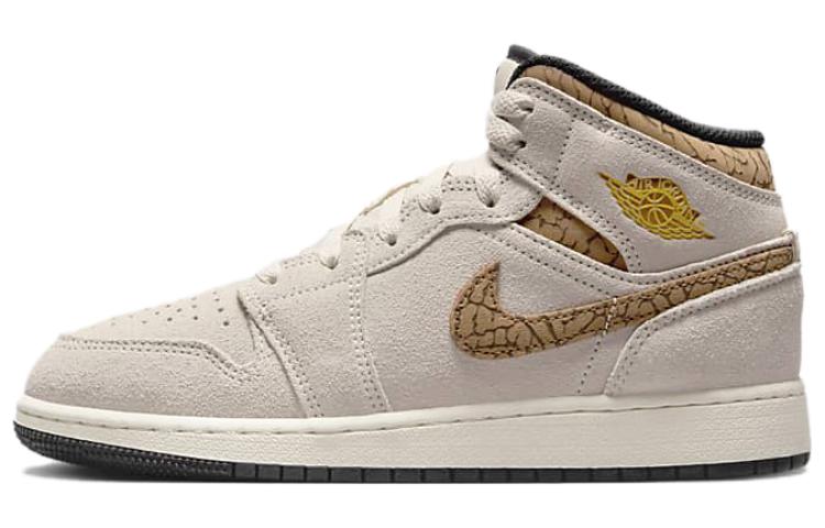 

Jordan Кроссовки 1 Mid SE Brown Elephant GS