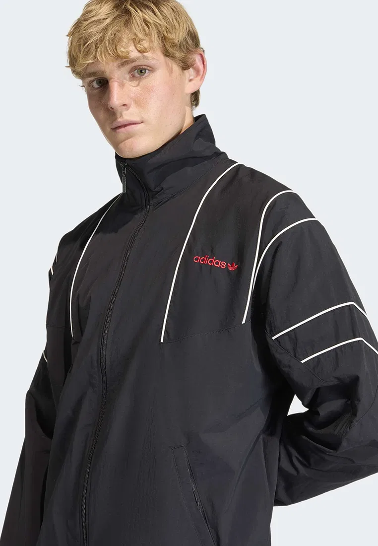Толстовка спортивная, Cutline, Track Top Adidas, черный — фото 3