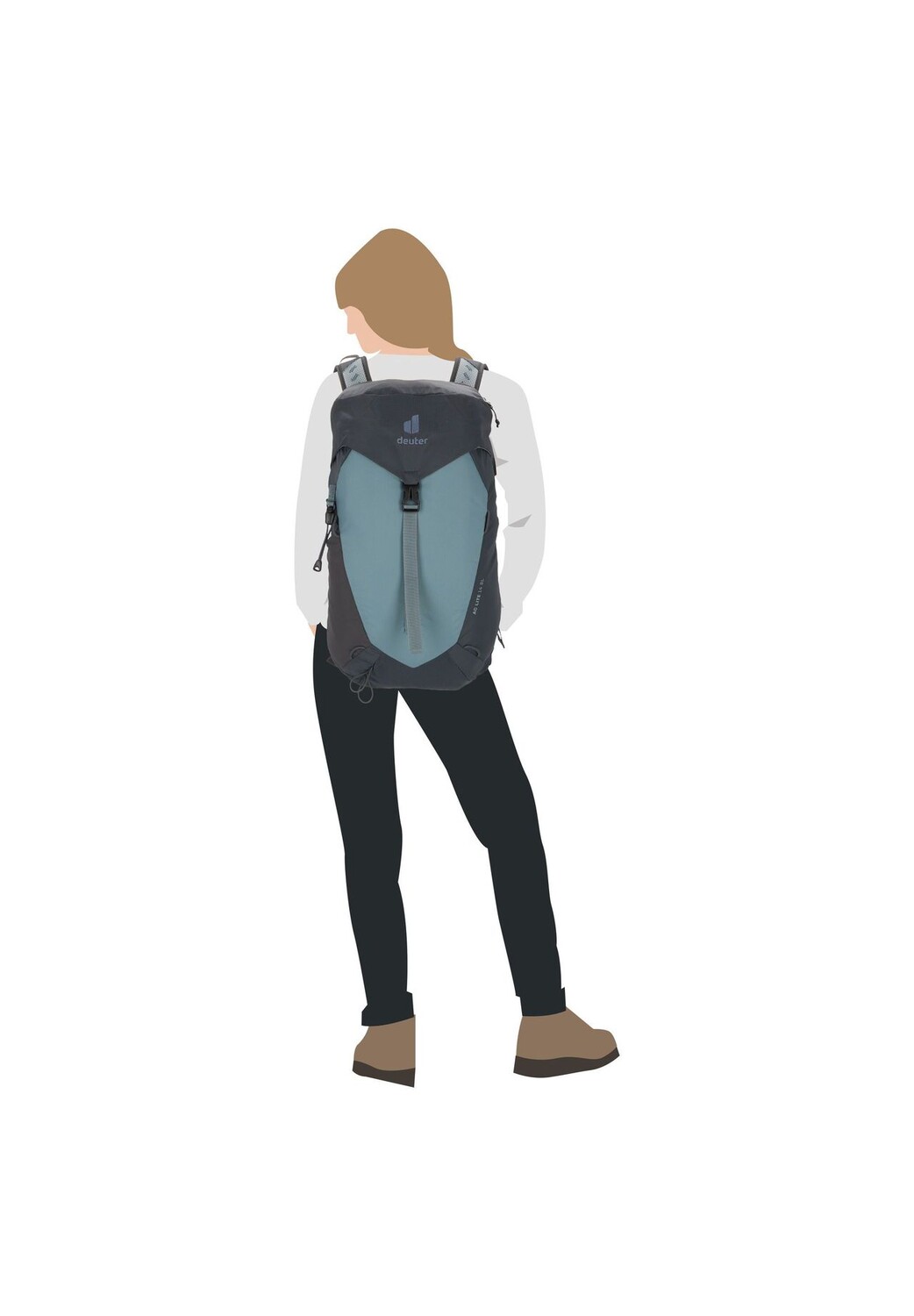 

Рюкзак AC Lite 14 SL 54 см deuter, цвет Shale Graphite