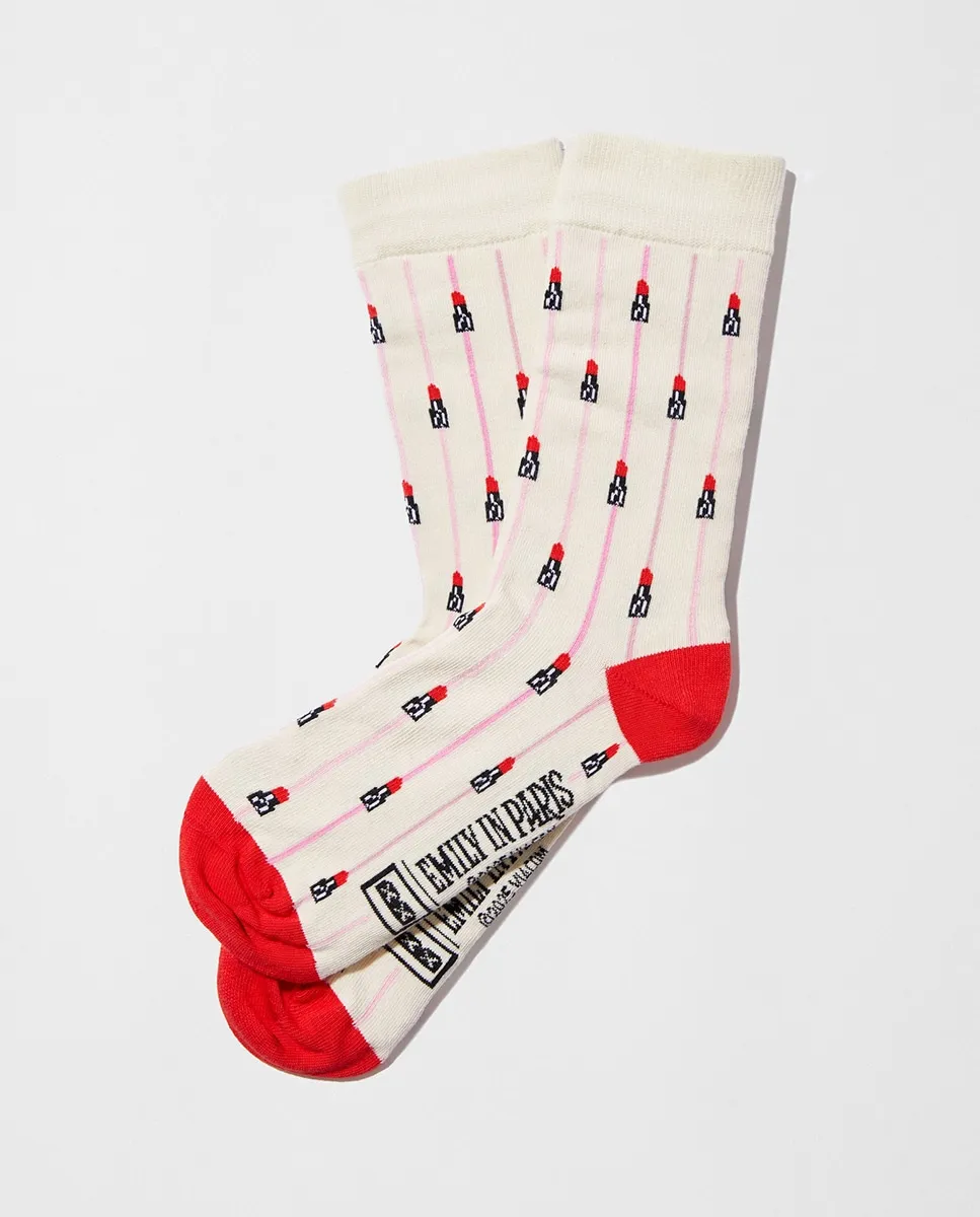 

Женские фантазийные носки Emily in Paris Besocks, черный