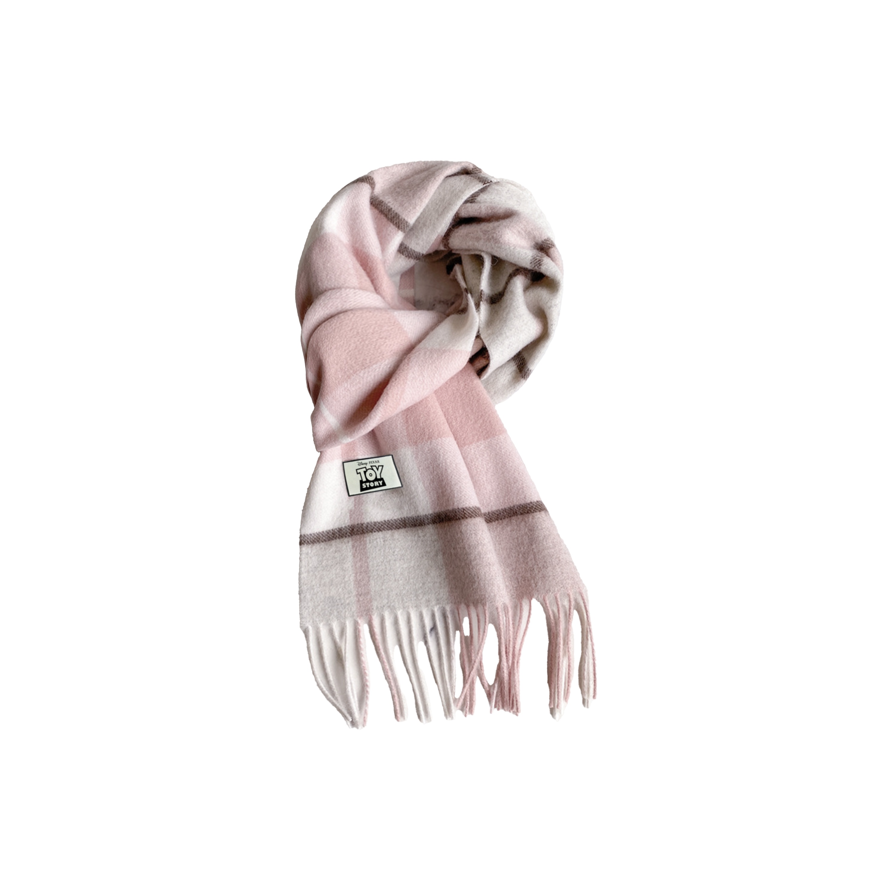 

Disney Вязаный шарф унисекс, Pink Gray