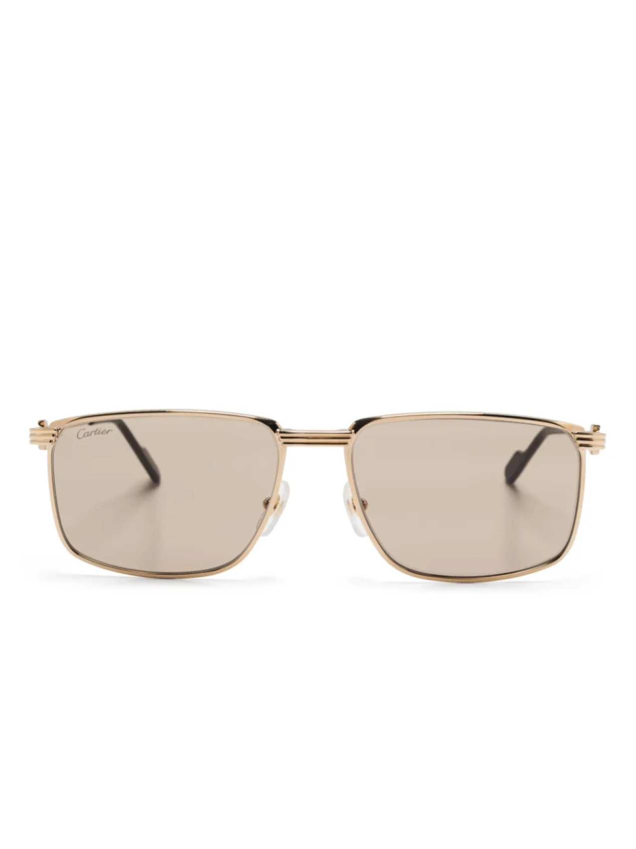 

Cartier Eyewear Première солнцезащитные очки, золотой