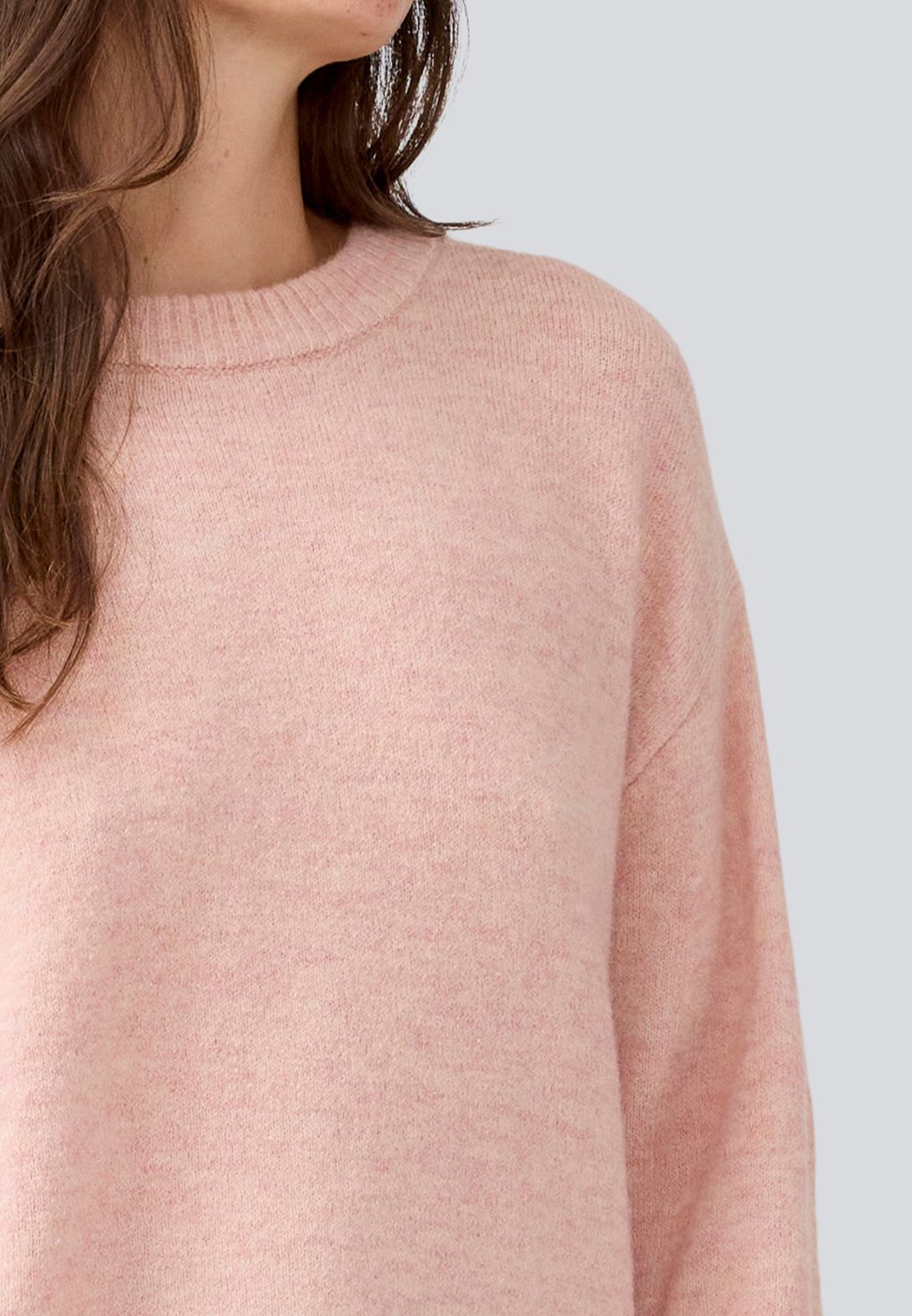 

Джемпер TREEMD O NECK Modström, светло-розовый